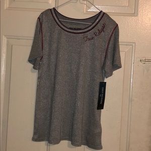 NWT True Religon Silver top
